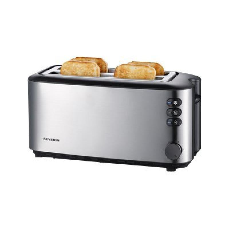 Severin Toaster 4 Φέτες Ανοξείδωτο Ατσάλι AT 2509