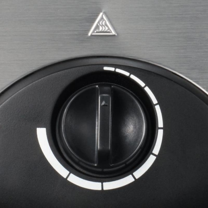 Severin Waffle Maker stainless steel black Schwarz WA 2103 (WA 2103)