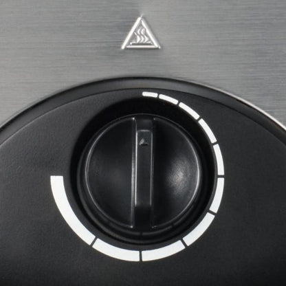Severin Waffle Maker stainless steel black Schwarz WA 2103 (WA 2103)