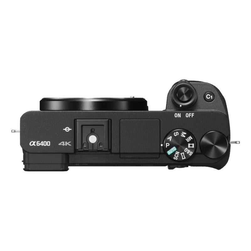 Sony Camera Digital Alpha 6400 Kit 16-50mm 1650mm black Schwarz (ILCE6400AKB CEC) SONYCEC) SONY CEC)