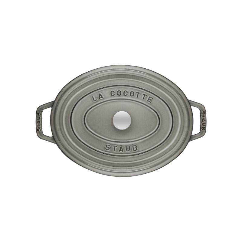 Staub Roaster La Cocotte 27cm oval grey 40500-276-0 405002760 (40500-276-0)