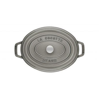 Staub Roaster La Cocotte 27cm oval grey 40500-276-0 405002760 (40500-276-0)