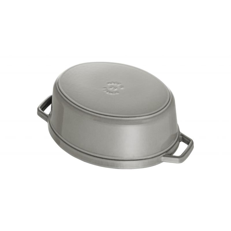 Staub Roaster La Cocotte 27cm oval grey 40500-276-0 405002760 (40500-276-0)