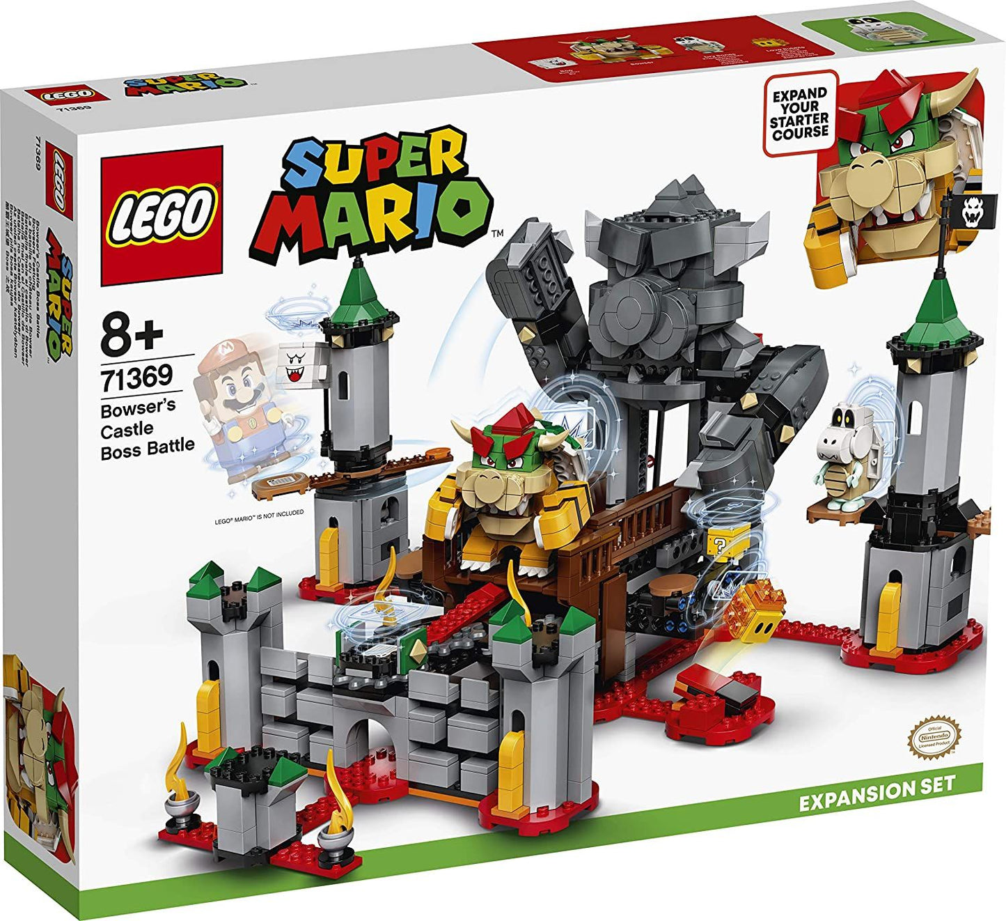 LEGO Bowser’s Castle Boss Battle expansion Set