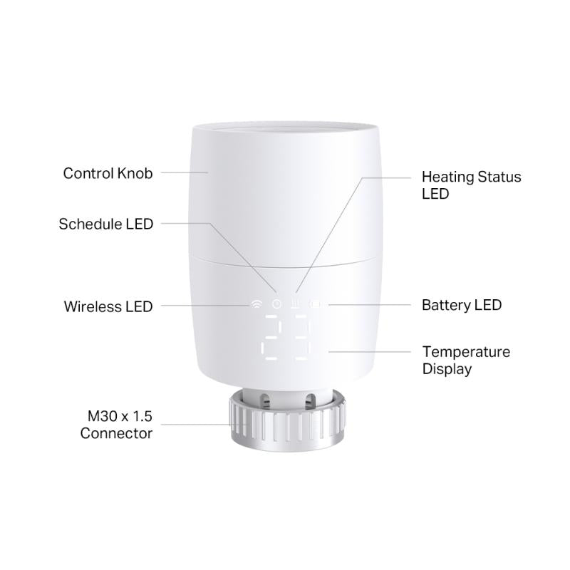 TP-LINK TPLINK Kasa Smart Thermostat (KE100)