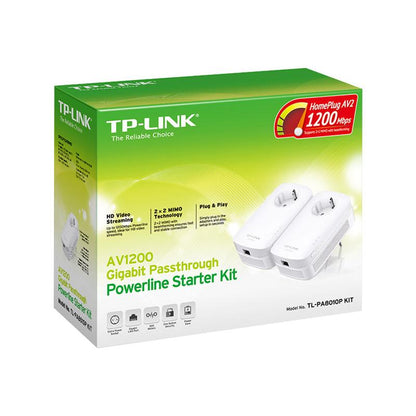 TP-LINK TPLINK Power-LAN PowerLAN TL-PA8010P TLPA8010P KIT (TL-PA8010P KIT)