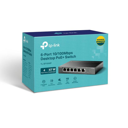 TP-LINK TPLINK Switch TL-SF1006P TLSF1006P (TL-SF1006P)