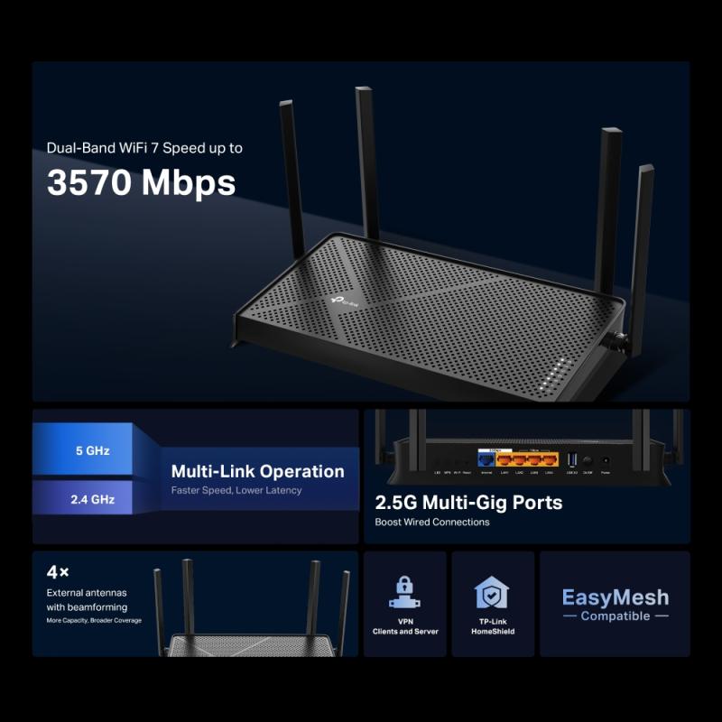 TP-LINK TPLINK WLAN-Router WLANRouter Archer BE230 (ARCHER BE230)