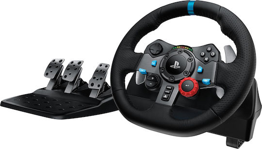 Logitech G G29 Steering Wheel with Pedals for PlayStation 3 & PlayStation 4 — Analogue USB 2.0, Black