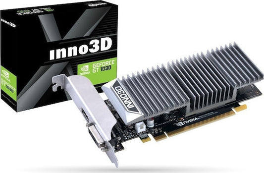 Inno3D GeForce GT 1030 0dB - Κάρτα Γραφικών (HDMI, DVI-D)
