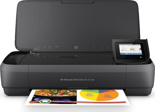 HP OfficeJet Mobile 250 Wireless All-in-One Color Printer, Copier, Scanner