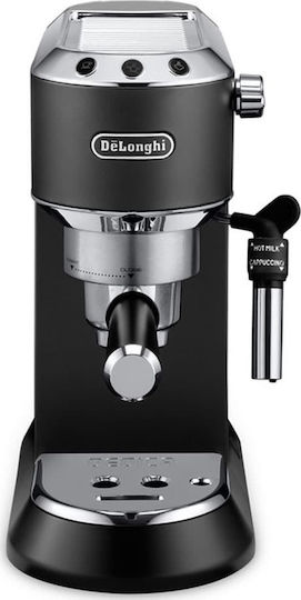 De'Longhi Dedica Pump Μηχανή Espresso 1300W Πίεσης 15bar Μαύρη
