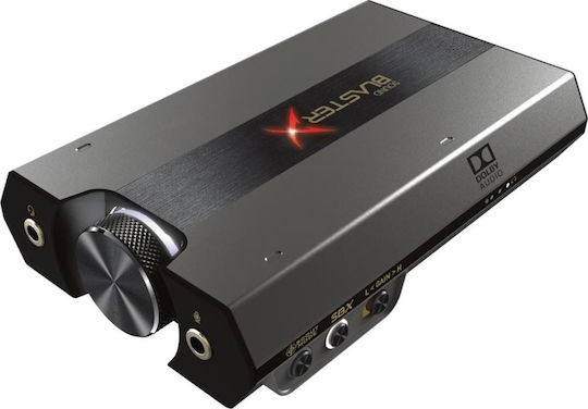 Creative Sound BlasterX G6 Εξωτερική USB Κάρτα Ήχου 7.1