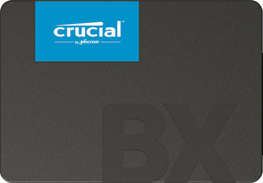 Crucial BX500 2TB SSD (Μαύρο, SATA 6 Gb/s, 2.5")