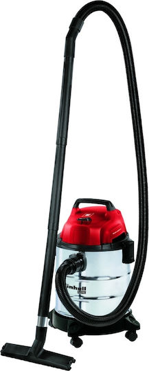 Einhell TH-VC 1820 S 1250 W Workshop Vacuum Cleaner, 20 L