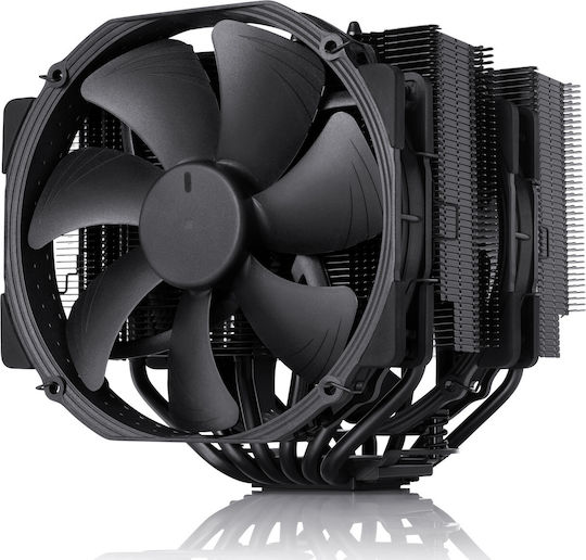 Noctua NH-D15NH-D15 chromax.black Ψύκτρα Επεξεργαστή Διπλού Ανεμιστήρα για Socket AM4/AM5/1200/115x