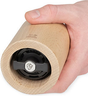 Peugeot Isen Natural Beech Wood Flaxseed Mill, 13 cm