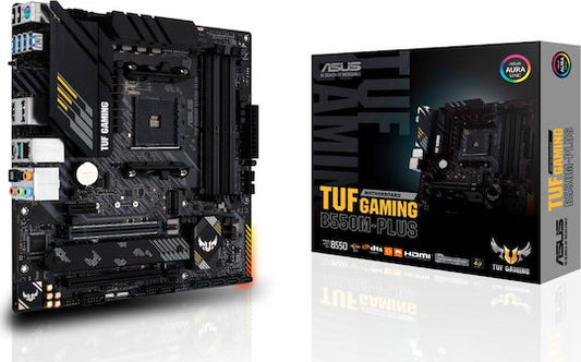 Asus TUF GAMING B550M-PLUS (Μαύρο)