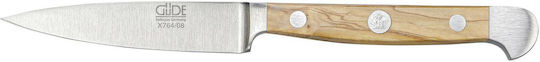 Güde Alpha Paring Knife 8 cm Olive Wood