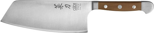 Güde Alpha cooking knife Chai Dao Pear Wood 16 cm