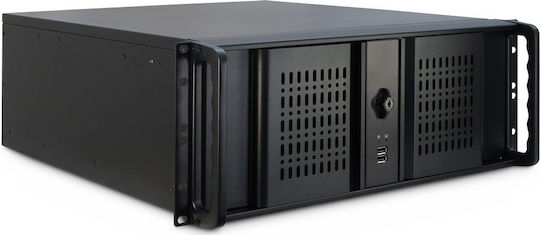 Inter-Tech 4U-4098-S Server Case Μαύρο