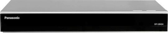 Panasonic Blu-Ray Player DP-UB424 Ενσωματωμένο WiFi με USB Media Player Ασημί
