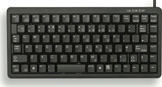 Cherry Compact-Keyboard G84-4100 (schwarz, US-Layout, Cherry Mechanisch)