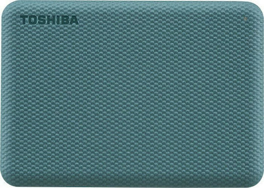 Toshiba Canvio Advance 2020 USB 3.2 Εξωτερικός HDD 4TB 2.5" Πράσινο