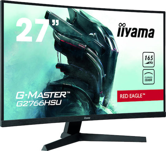 Iiyama G-Master G2766HSU-B1 VA HDR Curved Gaming Monitor 27" FHD 1920x1080 165Hz