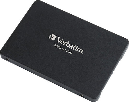 Verbatim Vi550 1 TB SSD (Μαύρο, SATA 6 Gb/s, 2,5")