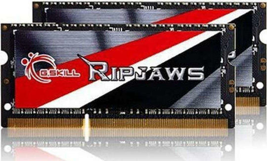 G.Skill Ripjaws F3-1600C9D-16GRSL memory module 16 GB 2 x 8 GB DDR3L 204-pin SO-DIMM