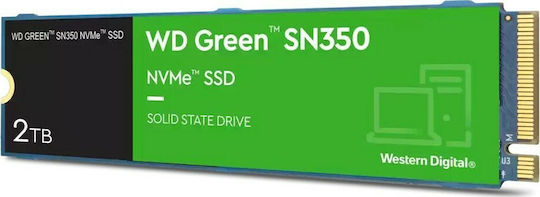 SSD WD Green  M.2 2280       2TB NVMe    SN350 intern