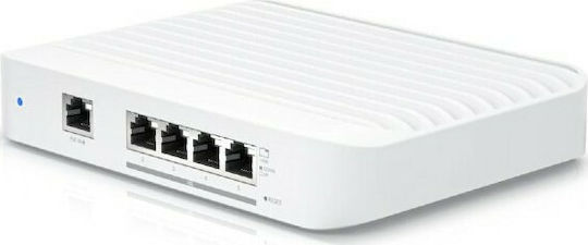 Ubiquiti USW Flex XG Managed L2 PoE+ Switch με 5 Θύρες Ethernet