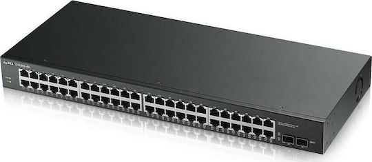Zyxel GS1900-48-EU0102F network switch L2 Gigabit Ethernet (10/100/1000) Black