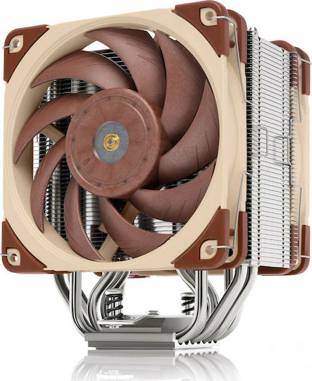 Noctua NH-U12A Ψύκτρα Επεξεργαστή Διπλού Ανεμιστήρα για Socket AM4/AM5/115x Καφέ