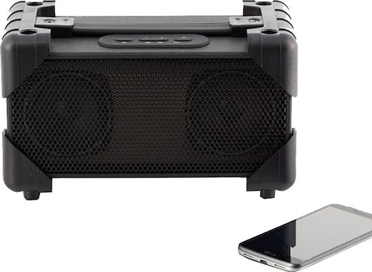 Ηχείο Bluetooth Boombox Ηχείο Bluetooth 3.4W με Διάρκεια Μπαταρίας έως 6 ώρες Μαύρο