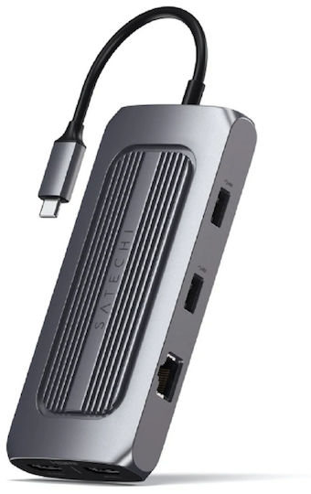 Satechi USB-C Multiport MX Adapter Space Gray (ST-UCMXAM)
