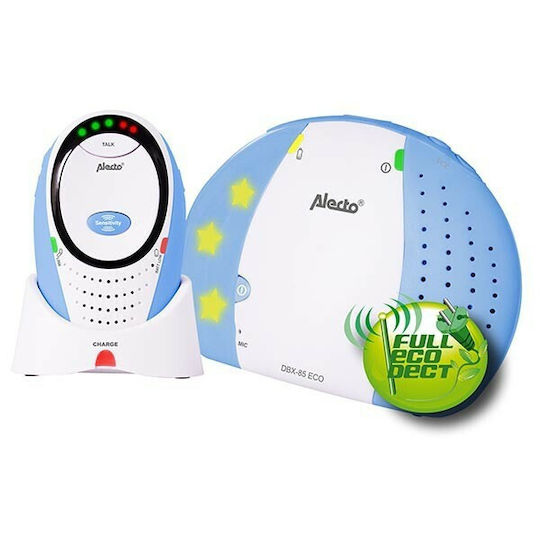 Alecto DECT Baby Monitor with Full ECO Mode without Camera — Blue