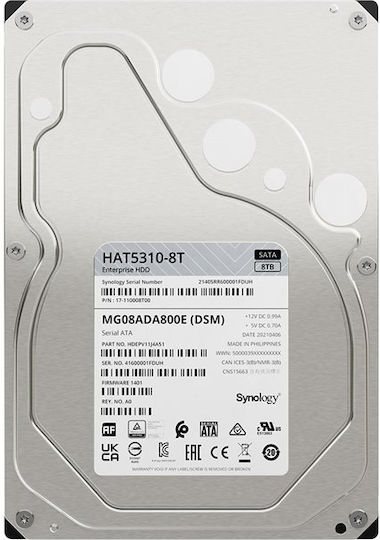 Synology HAT5310-8T SATA 6 Gb/s 3,5" HDD 24/7