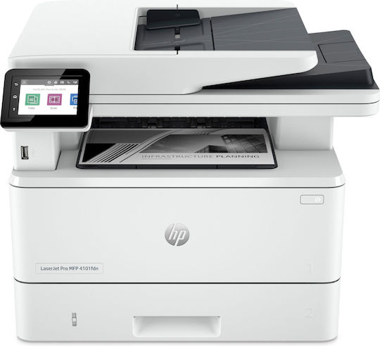 HP Laserjet Pro 4102fdw Ασπρόμαυρο Πολυμηχάνημα