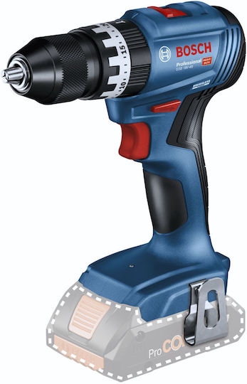 Bosch GSB 18V-45 Cordless Hammer Drill Driver, Battery Pack Only
