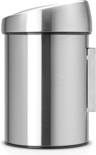 Brabantia Touch Bin 3 Liter Matte Steel Fingerprint Proof