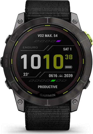 Garmin Enduro 2 Sapphire Solar DLC Titan black/slate grey