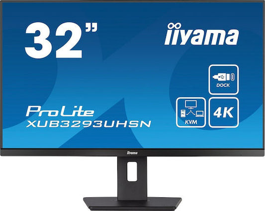 Iiyama ProLite XUB3293UHSN-B5 - 80 cm (31.5 Zoll) Ultra HD/4K Μόνιτορ