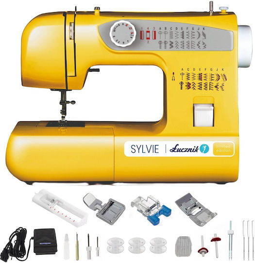 Sewing machine ŁUCZNIK SYLVIE Yellow