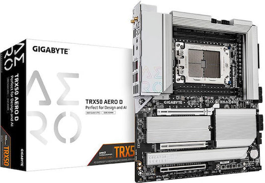 GigaByte TRX50 AERO D (ασημί/μαύρο)