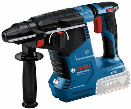Bosch GBH 18V-24 C Κρουστικό Σκαπτικό Πιστολέτο Ρεύματος με Υποδοχή SDS Plus