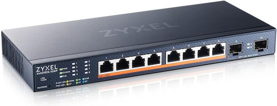 Zyxel XMG1915-10EP Managed L2 2.5G Ethernet Switch with 100/1000/2500 Mbps and Power over Ethernet (PoE)
