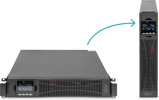 DIGITUS UPS 1000VA 2U 19" 1000W Online