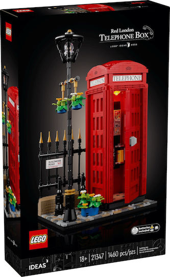Lego Ideas Red London Telephone Box